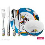 Zestaw obiadowy dla dzieci (6 element�w) Jednoro�ec - WMF 