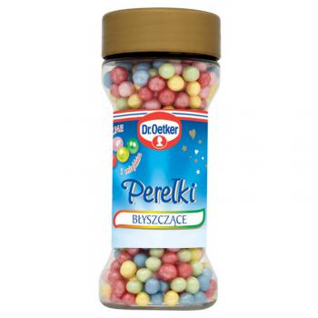 Posypka cukrowa, pereki kolorowe byszczce (42 g) - Dr. Oetker