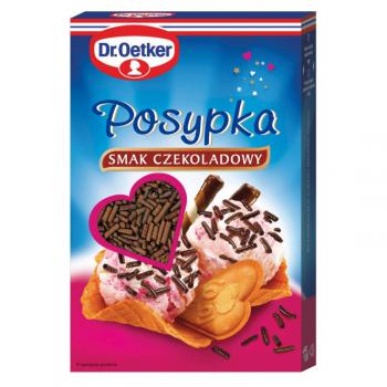 Posypka cukrowa brzowe paeczki (80 g) - Dr. Oetker