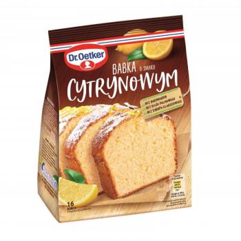 Mieszanka do wypieku ciasta Babka cytrynowa (375 g) - Dr. Oetker