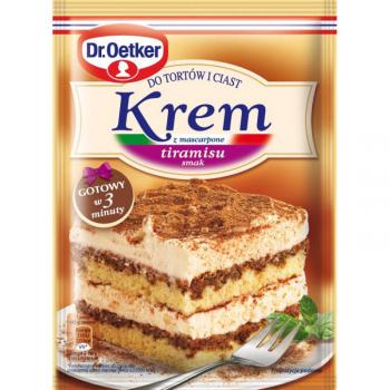 Krem do tortw i ciast, smak tiramisu (122 g) - Dr. Oetker