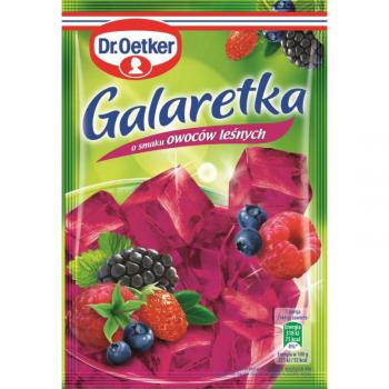 Galaretka o smaku owocw lenych (77 g) - Dr. Oetker