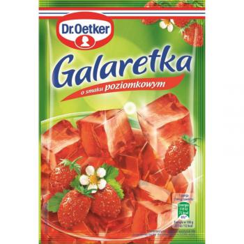 Galaretka o smaku poziomkowym (77 g) - Dr. Oetker