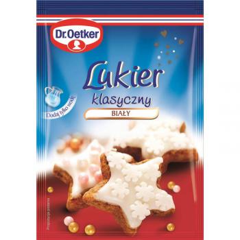 Lukier w proszku, klasyczny biay (70 g) - Dr. Oetker