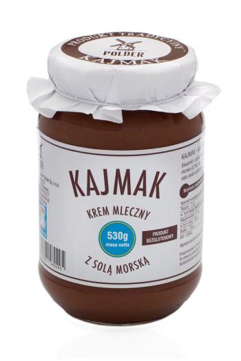 Kajmak krem mleczny z sol morsk (530 g) - Polder