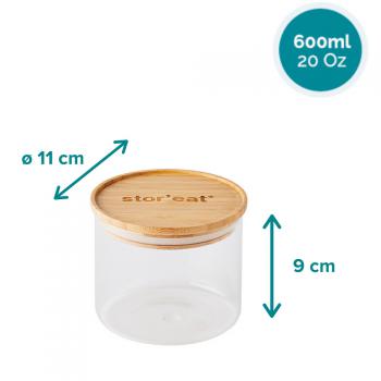 Pojemnik szklany (600 ml) - Mastrad