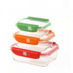 Pojemniki szklane (3 sztuki), zestaw Smart - Mastrad