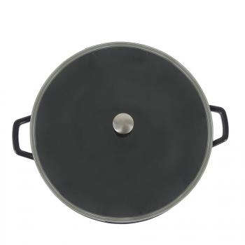 Wok ze szklan pokryw ( rednica 36 cm) - Calido - Kela