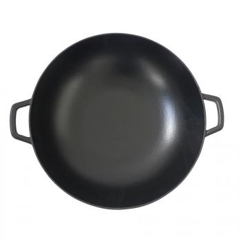 Wok ze szklan pokryw ( rednica 36 cm) - Calido - Kela