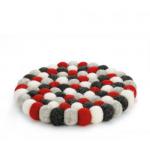 Podk�adka pod gor�ce naczynia Rosso, okr�g�a - Lana - Cilio