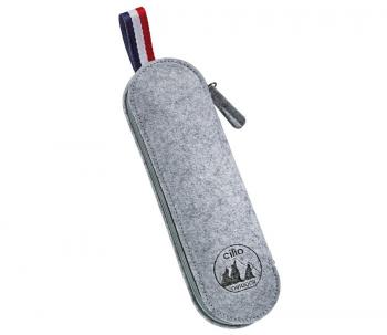 Zestaw sztu�c�w w szarym etui (3 elementy)- Viaggio - Cilio