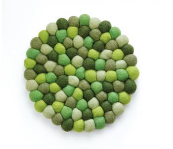 Podk�adka pod gor�ce naczynia Verde, okr�g�a - Lana - Cilio