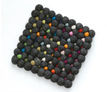 Podk�adka pod gor�ce naczynia Nero, kwadratowa - Lana - Cilio