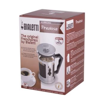 French Press Preziosa, Omino (pojemno 1000 ml) - Bialetti