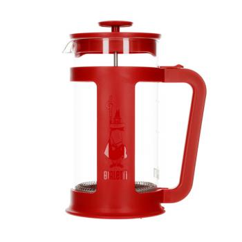 French Press, Smart (pojemno 1000 ml), czerwony - Bialetti