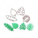 Foremki plastikowe, li�cie, listki, monstera (4 sztuki) - AleDobr...