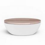 Chlebak z desk� do krojenia, bia�y - Pangea - Omada