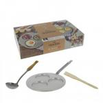 Patelnia do blin�w z �y�k� i szpatu�� (3 elementy) - Mineral B - ...