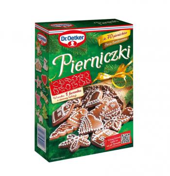 Gotowa mieszanka na pierniczki (350 g ) i foremka - Dr. Oetker