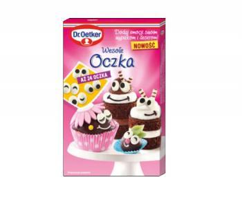 Posypka cukrowa wesoe oczka (10 g) - Dr.Oetker