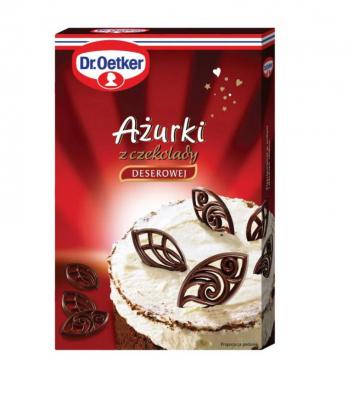 Aurki z czekolady deserowej (30 g) - Dr. Oetker