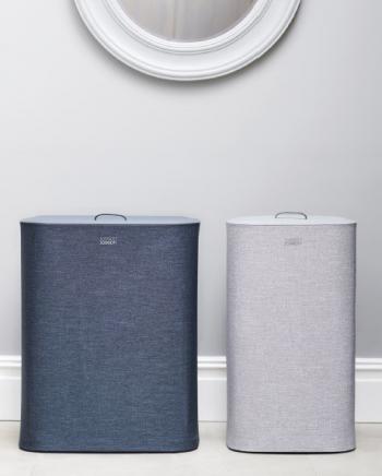 Kosz na pranie (pojemno��: 60 l), czarny - Joseph Joseph