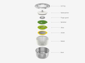 Akcesoria do przygotowywania sa�atek - Joseph Joseph