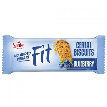 Ciasteczka zbo�owe z jagodami bez dodatku cukru 50 g Fit - Sante