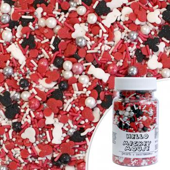 Posypka cukrowa mix Pearls Hello Mickey Mouse (70 g) - SweetDecor