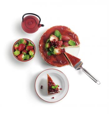 Tortownica forma silikonowa rozpinana z szklanym dnem (�rednica: 26 cm) - Ibili