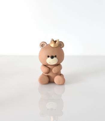 Figurka z masy cukrowej mi� siedz�cy - Mill Art