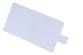 Podstawka baniet�wka pod deser monoporcj� prostok�tna bia�a (12 x 7 cm) - AleDobre.pl