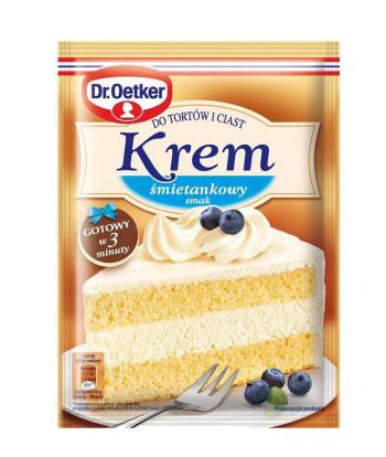 Krem do tortw, mietankowy (120 g) - Dr. Oetker