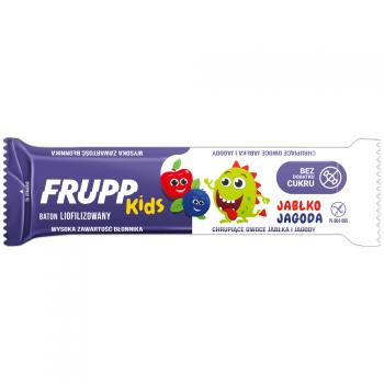 Batonik z owocw, jabko - jagoda Frupp Kids (10 g) - Celiko