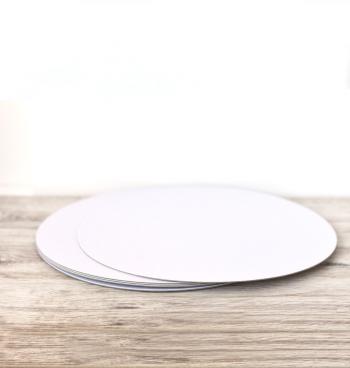 Podk�ad okr�g�y pod tort cienki, bia�y (�rednica: 30 cm) - AleDobre.pl