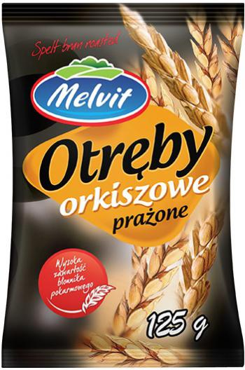 Otrby orkiszowe, praone (125 g) - Melvit