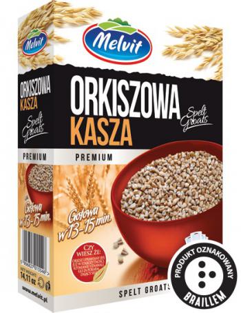 Kasza orkiszowa (4 x 100 g) - Melvit