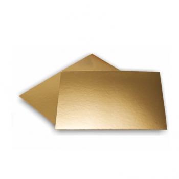 Podk�ad prostok�tny cienki pod ciasto, tort  30 x 40 cm), z�oty  - AleDobre.pl