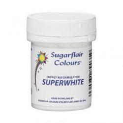 Barwnik w proszku nieno biay (20 g)  - Sugarflair