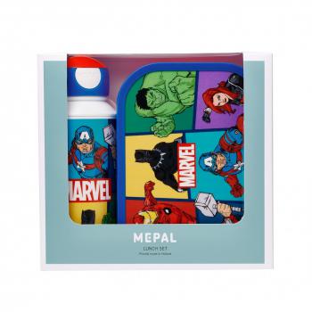 Lunchbox z bidonem, zestaw dziecicy Avengers - Set Campus - Mepal