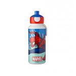 Bidon dla dzieci Spiderman (400 ml) - pop-up Campus - Mepal