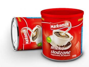 Mleko zagszczone skondensowane sodzone 1  kg - Polfink