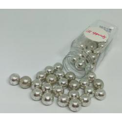 Posypka cukrowa SILVER BUBBLES 1 cm - Sprinkle IT!