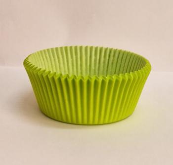 Papilotki do muffin�w zielony jasny (36 szt.) - AleDobre.pl