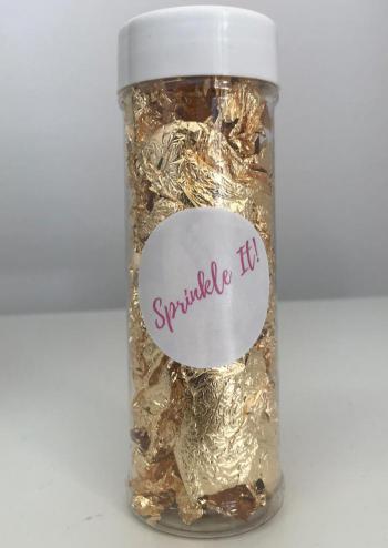 P�atki z�oto do dekoracji 2 g - Sprinkle IT!