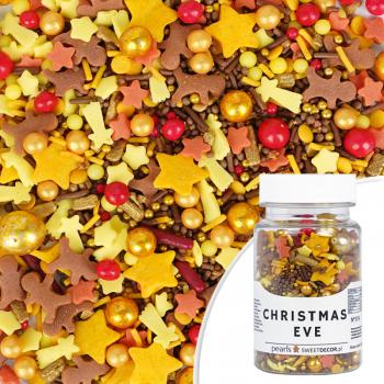 Posypka cukrowa mix Pearls Christmas Eve (70 g) - SweetDecor