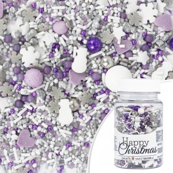 Posypka cukrowa mix Pearls Happy Christmas (70 g) - SweetDecor