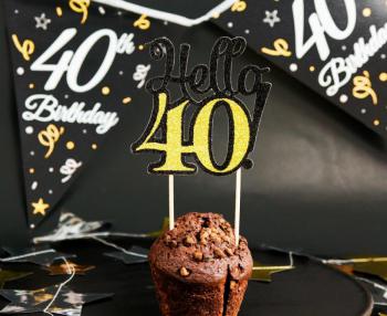 Topper papierowy na tort 