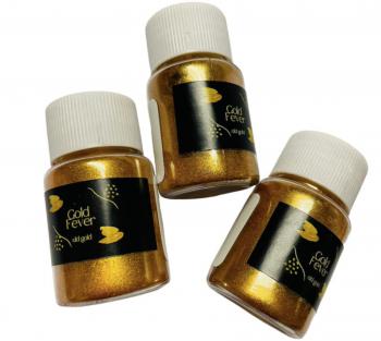 Barwnik z�oty py�kowy kryj�cy jadalny Metalic OLD Gold (10 g) - Sprinkle IT!