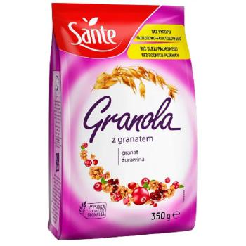 Granola z urawin i granatem 350g - Sante